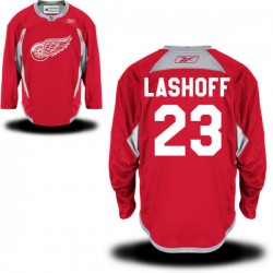 Brian Lashoff Detroit Red Wings Reebok Authentic Practice Team Jersey (Red)