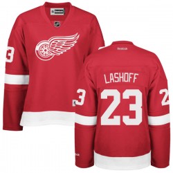 Brian Lashoff Detroit Red Wings Reebok Women's Authentic Home Jersey (Red)