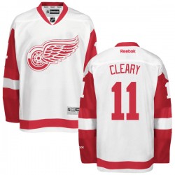 Daniel Cleary 1920's Detroit Red Wings Vintage Home Throwback NHL Hockey  Jersey
