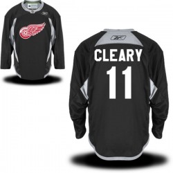 Daniel Cleary Detroit Red Wings Reebok Authentic Practice Alternate Jersey (Black)