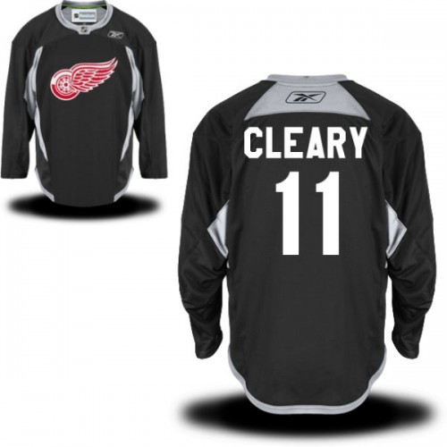 black red wings practice jersey