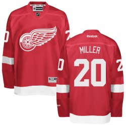 Drew Miller Detroit Red Wings Reebok Authentic Home Jersey (Red)