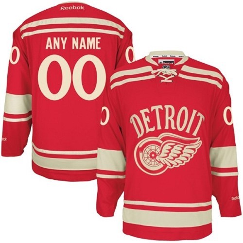 Men's Fanatics Branded Lucas Raymond Red Detroit Wings Home Breakaway Player Jersey Size: Medium