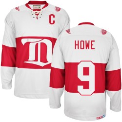 Gordie Howe Detroit Red Wings CCM Authentic Winter Classic Throwback Jersey (White)