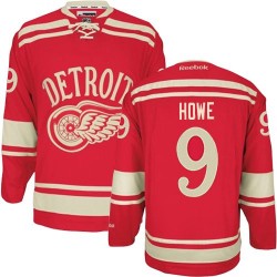 Gordie Howe Detroit Red Wings Reebok Premier 2014 Winter Classic Jersey (Red)