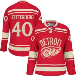 Henrik Zetterberg Detroit Red Wings Reebok Women's Premier 2014 Winter Classic Jersey (Red)