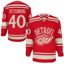 Henrik Zetterberg Detroit Red Wings Reebok Youth Authentic 2014 Winter Classic Jersey (Red)