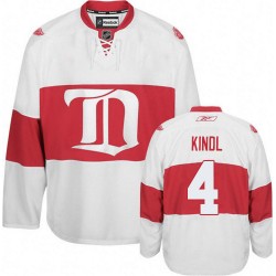 Jakub Kindl Detroit Red Wings Reebok Authentic Third Winter Classic Jersey (White)