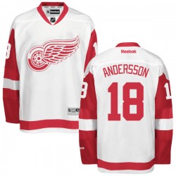 Joakim Andersson Detroit Red Wings Reebok Authentic Away Jersey (White)