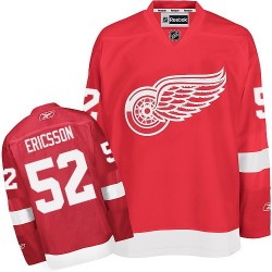 Jonathan Ericsson Detroit Red Wings Reebok Authentic Home Jersey (Red)