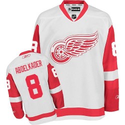 Justin Abdelkader Detroit Red Wings Reebok Authentic Away Jersey (White)