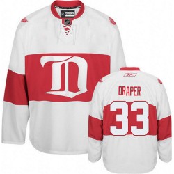 Kris Draper Detroit Red Wings Reebok Authentic Third Winter Classic Jersey (White)