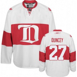 Kyle Quincey Detroit Red Wings Reebok Authentic Third Winter Classic Jersey (White)