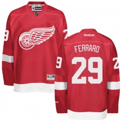 Landon Ferraro Detroit Red Wings Reebok Authentic Home Jersey (Red)