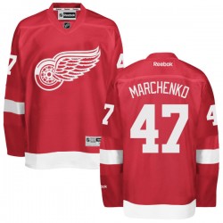 Alexey Marchenko Detroit Red Wings Reebok Authentic Home Jersey (Red)