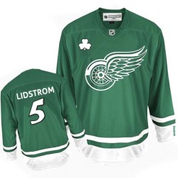 Nicklas Lidstrom Detroit Red Wings Reebok Authentic St Patty's Day Jersey (Green)