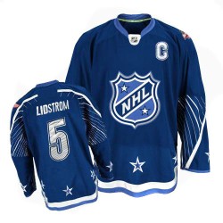 Nicklas Lidstrom Detroit Red Wings Reebok Authentic 2011 All Star Jersey (Navy Blue)