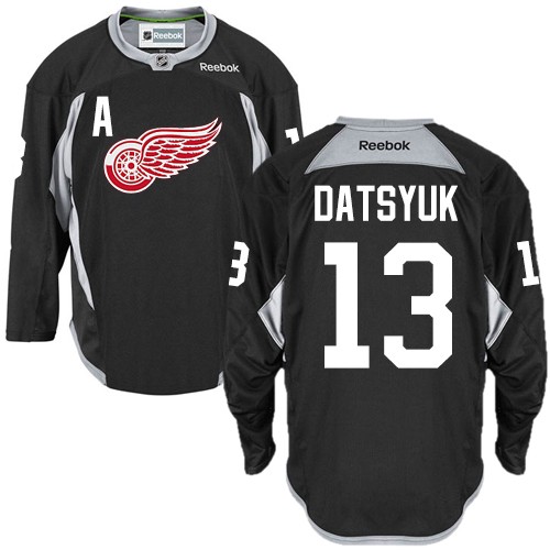 Detroit Red Wings 2019 All-Star Game Authentic Pro Parley Black Blank Jersey