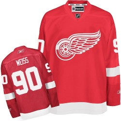 Stephen Weiss Detroit Red Wings Reebok Authentic Home Jersey (Red)