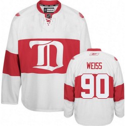 Stephen Weiss Detroit Red Wings Reebok Authentic Third Winter Classic Jersey (White)