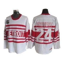 Bob Probert Detroit Red Wings CCM Authentic Throwback Jersey (White)