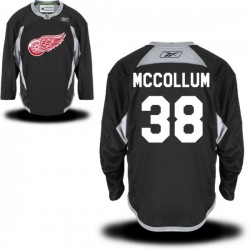 Tom Mccollum Detroit Red Wings Reebok Premier Practice Alternate Jersey (Black)