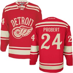 Bob Probert Detroit Red Wings Reebok Premier 2014 Winter Classic Jersey (Red)