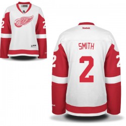 Brendan Smith Detroit Red Wings Reebok Women's Premier Away Jersey (White)