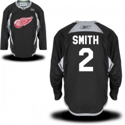 Brendan Smith Detroit Red Wings Reebok Authentic Practice Alternate Jersey (Black)