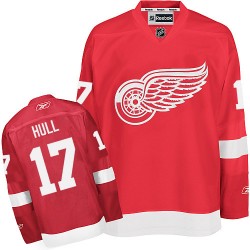 Brett Hull Detroit Red Wings Reebok Premier Home Jersey (Red)