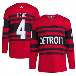 Mark Howe Detroit Red Wings Adidas Youth Authentic Reverse Retro 2.0 Jersey (Red)