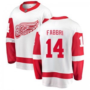 Robby Fabbri Detroit Red Wings Fanatics Branded Breakaway Away Jersey (White)