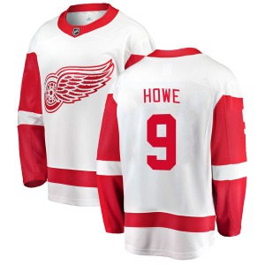 Gordie Howe Detroit Red Wings Fanatics Branded Breakaway Away Jersey (White)