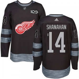 Brendan Shanahan Detroit Red Wings Authentic 1917-2017 100th Anniversary Jersey (Black)