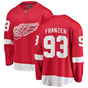 Johan Franzen Detroit Red Wings Fanatics Branded Breakaway Home Jersey (Red)