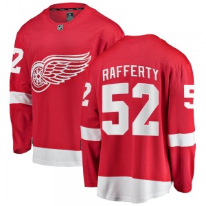 Brogan Rafferty Detroit Red Wings Fanatics Branded Breakaway Home Jersey (Red)