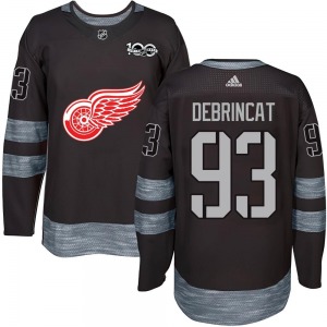 Alex DeBrincat Detroit Red Wings Youth Authentic 1917-2017 100th Anniversary Jersey (Black)