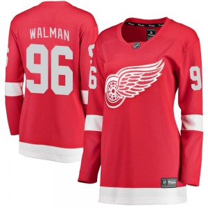 Jake Walman Detroit Red Wings Fanatics Branded Women's Breakaway Home Jersey (Red)
