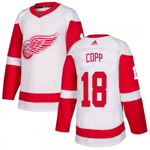 Andrew Copp Detroit Red Wings Adidas Youth Authentic Jersey (White)