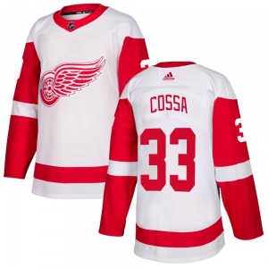 Sebastian Cossa Detroit Red Wings Adidas Youth Authentic Jersey (White)