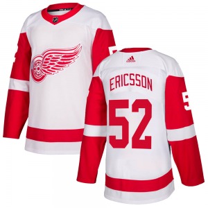 Jonathan Ericsson Detroit Red Wings Adidas Youth Authentic Jersey (White)