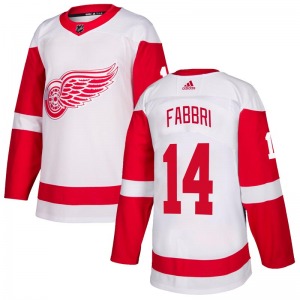 Robby Fabbri Detroit Red Wings Adidas Youth Authentic Jersey (White)