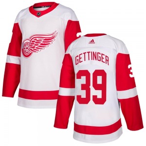 Tim Gettinger Detroit Red Wings Adidas Youth Authentic Jersey (White)