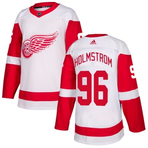 Tomas Holmstrom Detroit Red Wings Adidas Youth Authentic Jersey (White)
