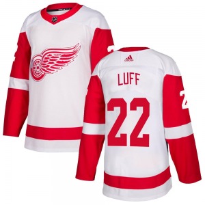 Matt Luff Detroit Red Wings Adidas Youth Authentic Jersey (White)