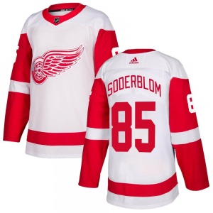 Elmer Soderblom Detroit Red Wings Adidas Youth Authentic Jersey (White)