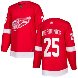 John Ogrodnick Detroit Red Wings Adidas Youth Authentic Home Jersey (Red)