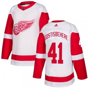 Shayne Gostisbehere Detroit Red Wings Adidas Authentic Jersey (White)