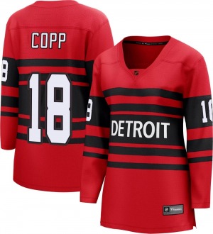 Andrew Copp Detroit Red Wings Fanatics Branded Women's Breakaway Special Edition 2.0 Jersey (Red)