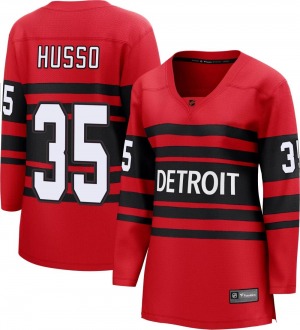 Ville Husso Detroit Red Wings Fanatics Branded Women's Breakaway Special Edition 2.0 Jersey (Red)